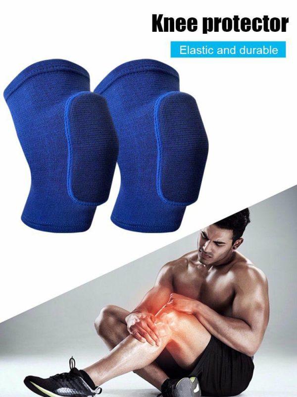 Sports Safety |   1 Pair Sports Knee Pad Thickened Sponge Dance Joint Relief Knee Brace Support