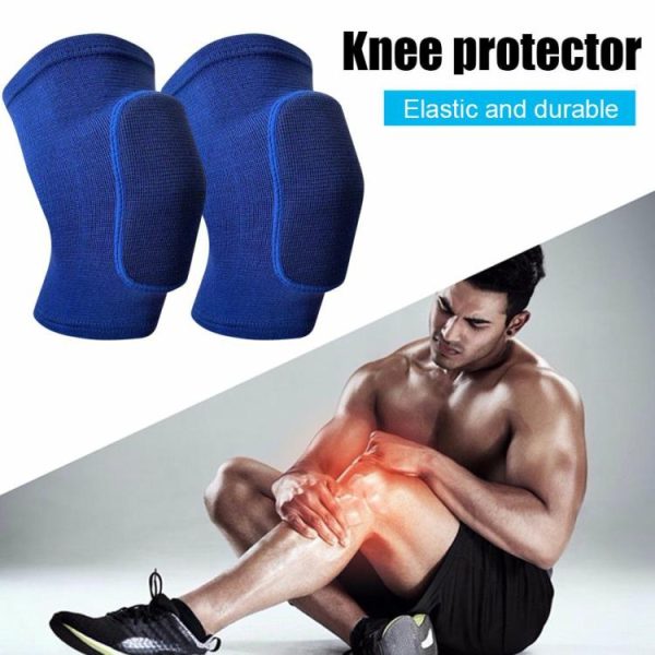 Sports Safety |   1 Pair Sports Knee Pad Thickened Sponge Dance Joint Relief Knee Brace Support