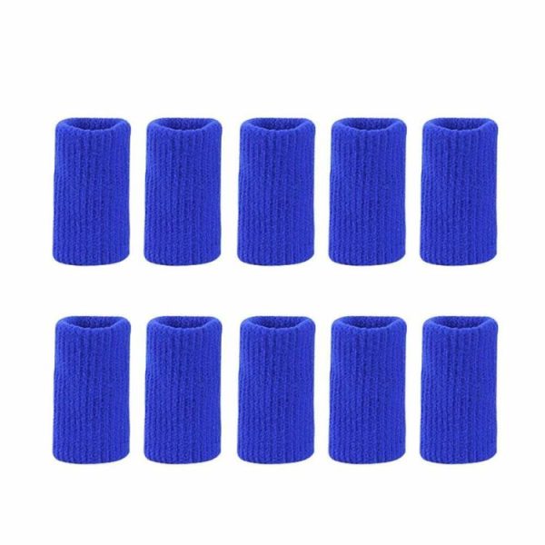 Sports Safety |   10pcs/set Finger Sleeves Support Brace Elastic Thumb Knuckle Protector