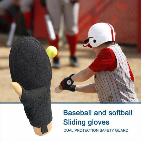 Sports Safety |   1Pc Baseball Sliding Gloves Breathable Baseball Training Gloves for Base Running