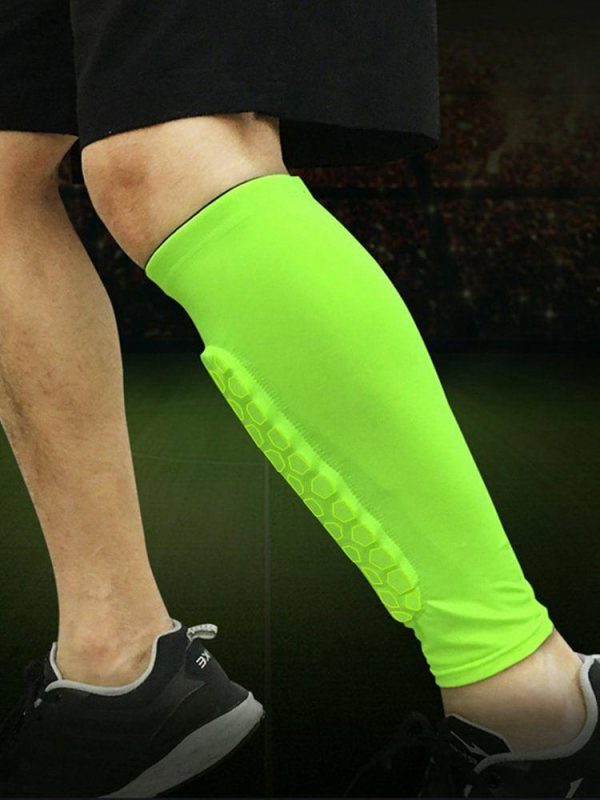 Sports Safety |   1pc Honeycomb Football Shin Guard Men Women Lower Leg Guards Workout Accessories