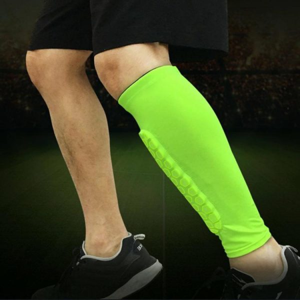 Sports Safety |   1pc Honeycomb Football Shin Guard Men Women Lower Leg Guards Workout Accessories