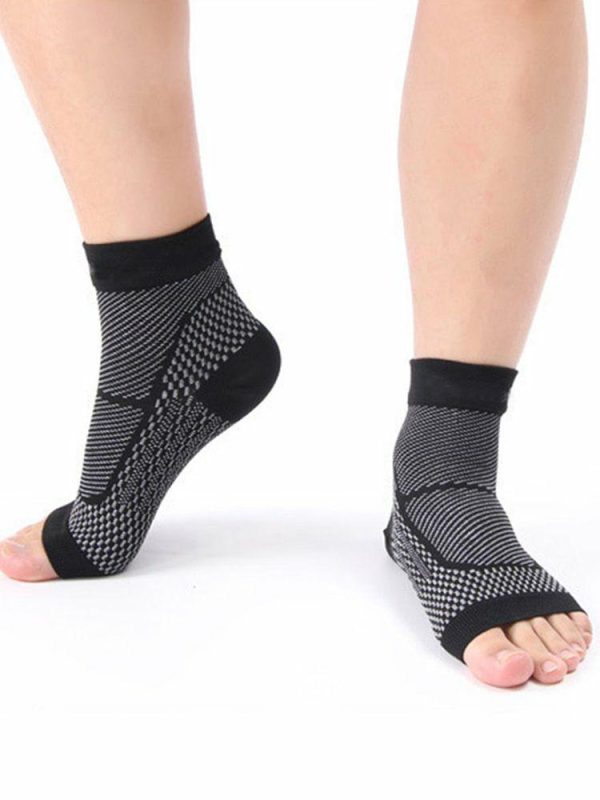 Sports Safety |   2Pcs Ankle Compression Brace Ankle Support Sleeves for Women Men Neuropathy Pain