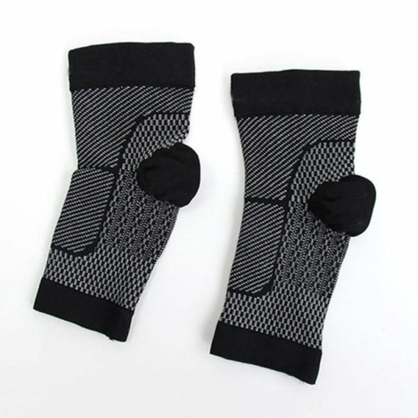 Sports Safety |   2Pcs Ankle Compression Brace Ankle Support Sleeves for Women Men Neuropathy Pain