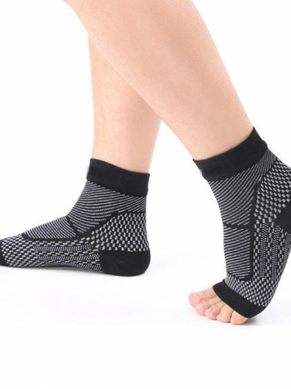 Sports Safety |   2Pcs Ankle Compression Brace Ankle Support Sleeves for Women Men Neuropathy Pain