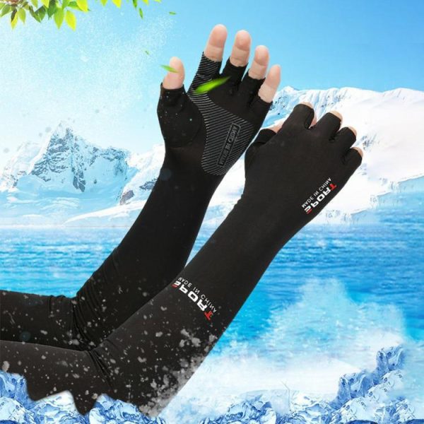 Sports Safety |   2pcs/Set Mountaineering Cuff Non Slip Silicone Unisex Ice Cool for Outdoor Sport