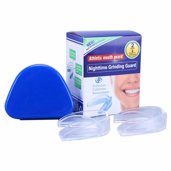 Sports Safety |   4Pcs Mouth Guard EVA Anti-Grinding Mouthguard Sports Mouth Guard for Adults Kids