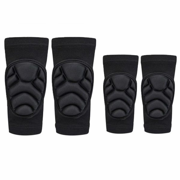 Sports Safety |   Kids Elbow Brace Knee Pads Stretchy Anti-collision Sports Safety Protective Gear