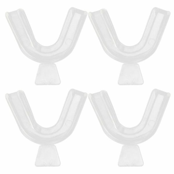 Sports Safety |   Soft Silicone Tooth Protector Braces Set Mouth Guard Teeth Whitening Trays