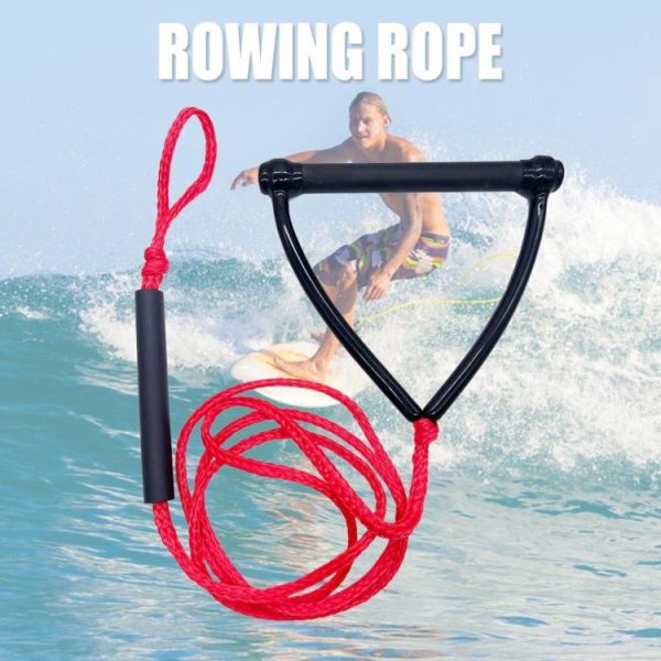 Surfing |   7.3m Water Ski Wakeboard Kneeboard Rope Safety Surfing Tow Line Leash Cord