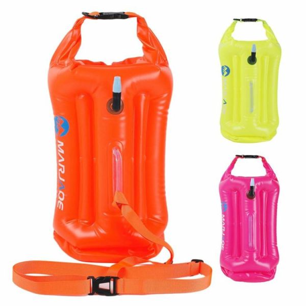 Swimming |   20L Tow Float Dry Bag with Storage Room Swim Safety Float Swim Buoy for Kayaking