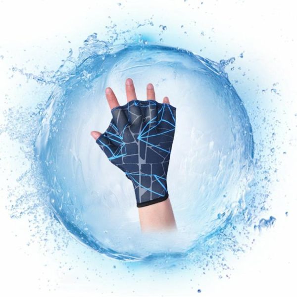 Swimming |   2pcs Swimming Hand Fins Flippers Finger Webbed Paddle Water Sports Gloves