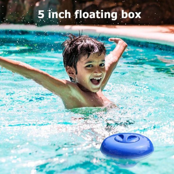 Swimming |   5in Swimming Pool Cleaning Floating Chemical Chlorine Dispenser with Tablet