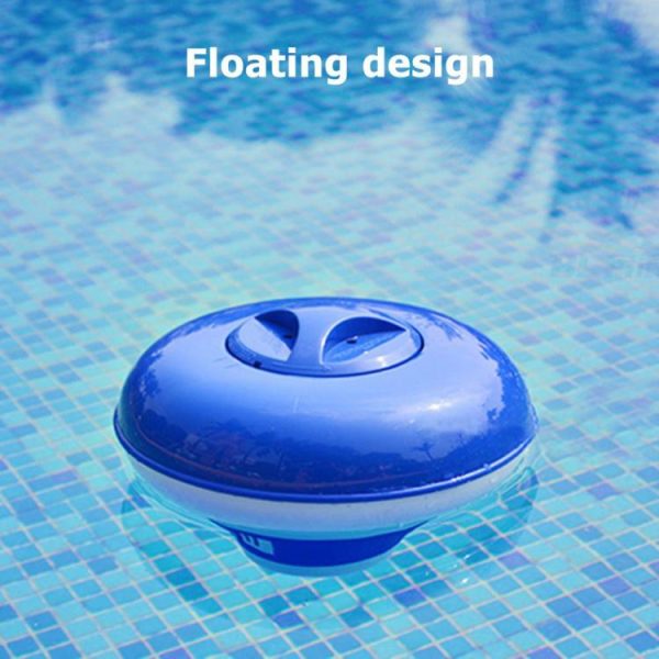 Swimming |   5in Swimming Pool Cleaning Floating Chemical Chlorine Dispenser with Tablet