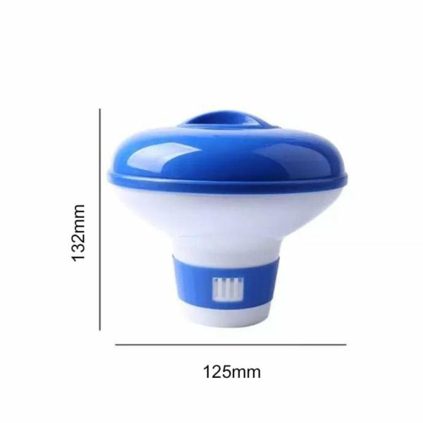 Swimming |   5in Swimming Pool Cleaning Floating Chemical Chlorine Dispenser with Tablet