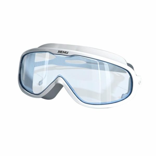 Swimming |   Anti-Fog Swimming Goggles Waterproof Swim Glasses with Earplugs for Men Women