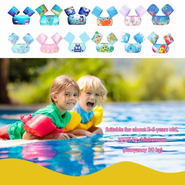 Swimming |   Arm Float Cartoon Swim Wing Kids Arm Floaties for Kids Children for Baby Toddler