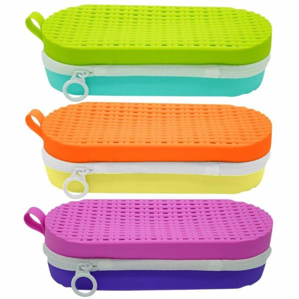 Swimming |   Silicone Protective Case with Drain Hole Swimming Eyewear Case Gifts for Swimmer