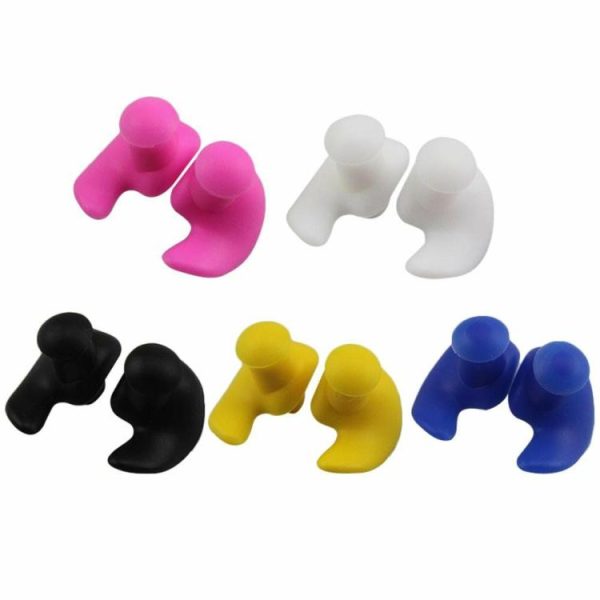 Swimming |   Swimming Ear Plug Anti-Noise Earplugs Waterproof Silicone for Swimming Showering