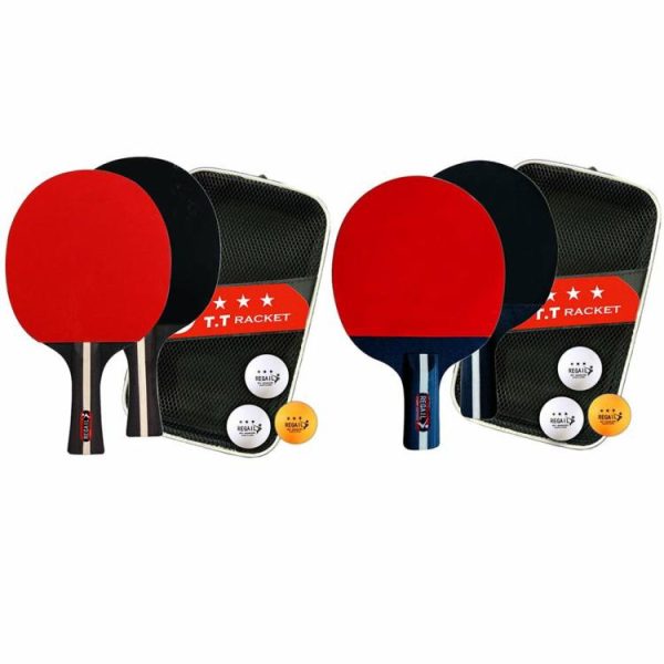 Tennis |   Ping Pong Paddle 2 Rackets & 3 Balls Ping Pong Paddles Set for Advanced Training