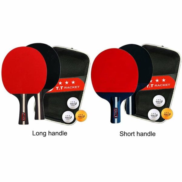 Tennis |   Ping Pong Paddle 2 Rackets & 3 Balls Ping Pong Paddles Set for Advanced Training