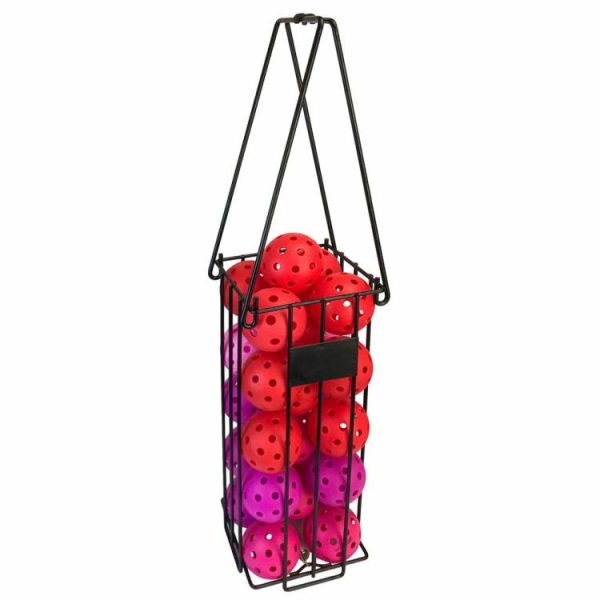 Tennis |   Tennis Ball Hopper Basket with Handle Pickleball Collector for Picking Storage