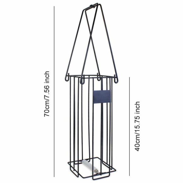 Tennis |   Tennis Ball Hopper Basket with Handle Pickleball Collector for Picking Storage