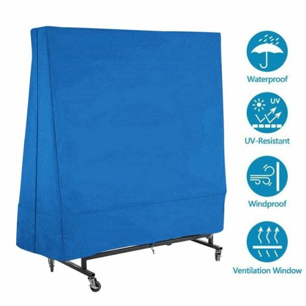 Tennis |   Waterproof Zipper Ping Pong Table Protector Cover Dustproof Furniture Cover