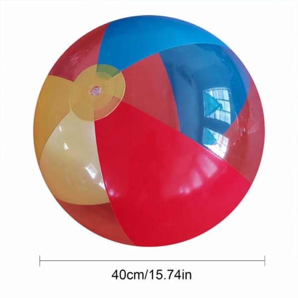 Water fun |   LED Beach Balls Beach Kickball Toy 40cm Pool Beach Games Ball for Summer Parties