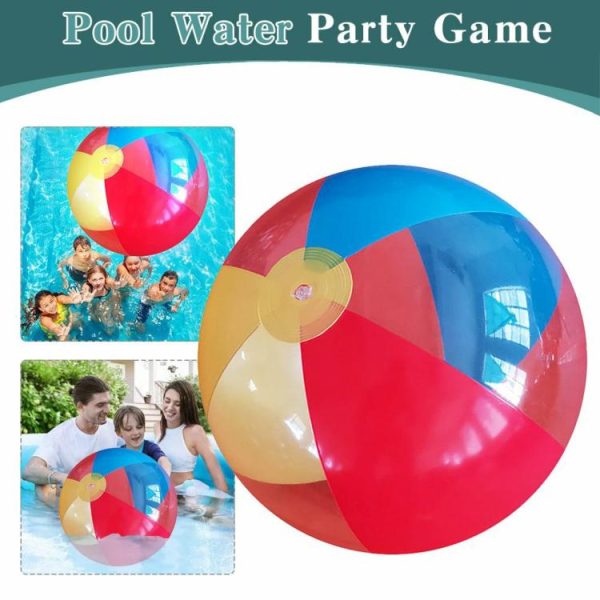 Water fun |   LED Beach Balls Beach Kickball Toy 40cm Pool Beach Games Ball for Summer Parties