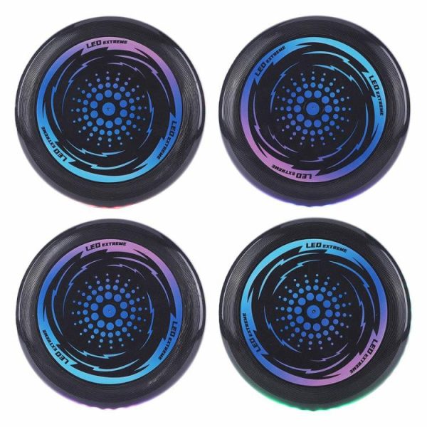 Water fun |   LED Light Up Flying Disc Glow in The Dark Flying Disc 49 LEDs for Outdoor Sports