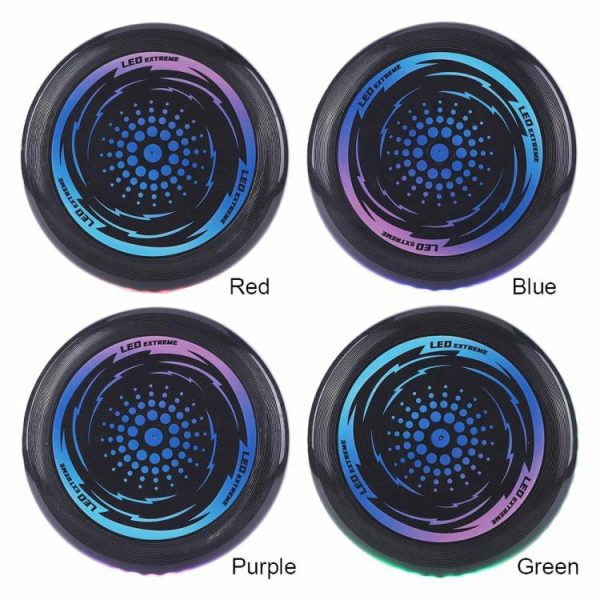 Water fun |   LED Light Up Flying Disc Glow in The Dark Flying Disc 49 LEDs for Outdoor Sports