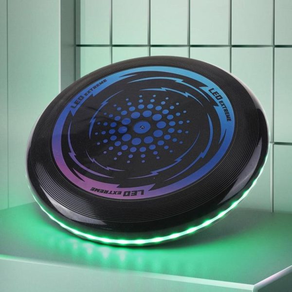 Water fun |   LED Light Up Flying Disc Glow in The Dark Flying Disc 49 LEDs for Outdoor Sports