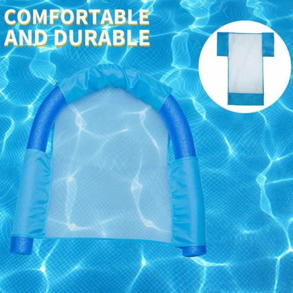 Water fun |   Mesh Floating Pool Noodle Chair – Water Hammock Multi-Purpose Pool Floats