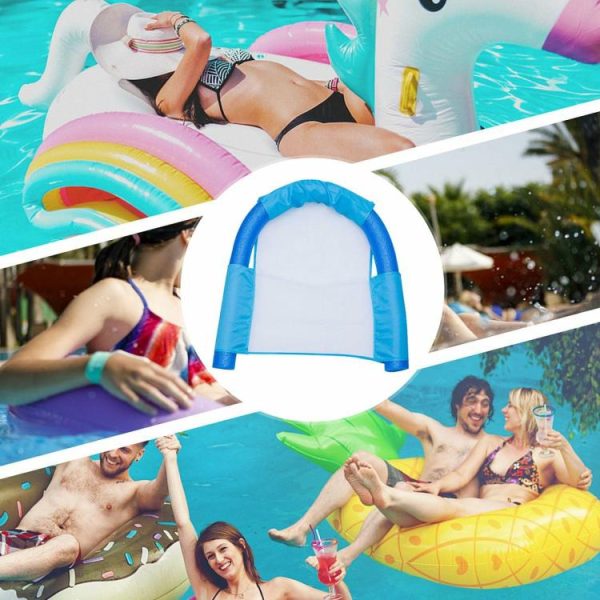 Water fun |   Mesh Floating Pool Noodle Chair – Water Hammock Multi-Purpose Pool Floats