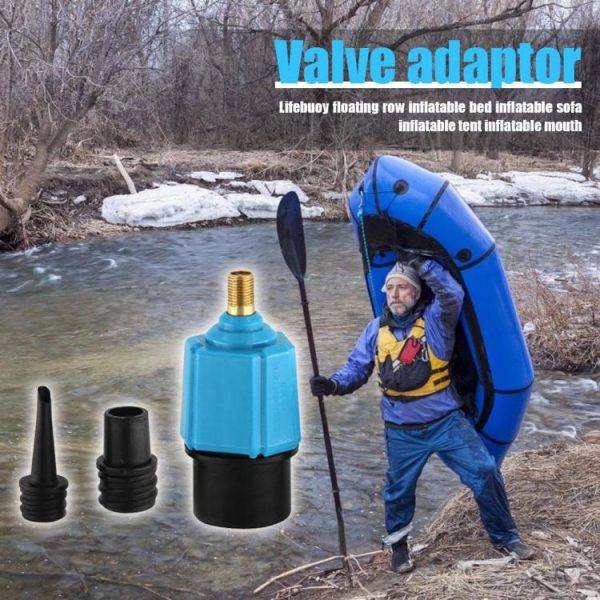 Water fun |   Multifunctional Inflatable Bed Boat Valve Adapter Air Valve Pump Converter