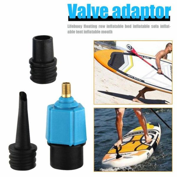 Water fun |   Multifunctional Inflatable Bed Boat Valve Adapter Air Valve Pump Converter