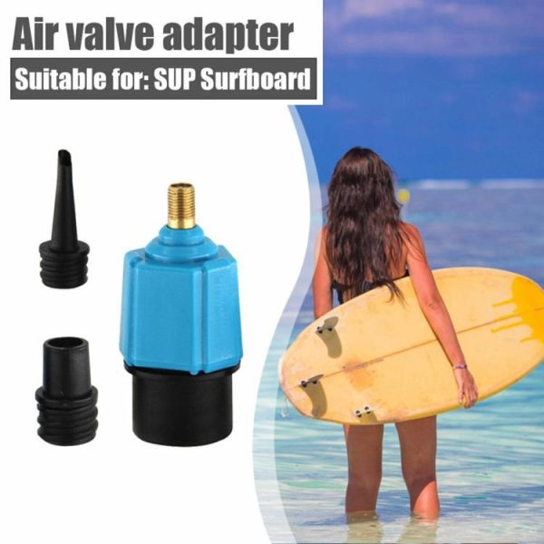 Water fun |   Multifunctional Inflatable Bed Boat Valve Adapter Air Valve Pump Converter