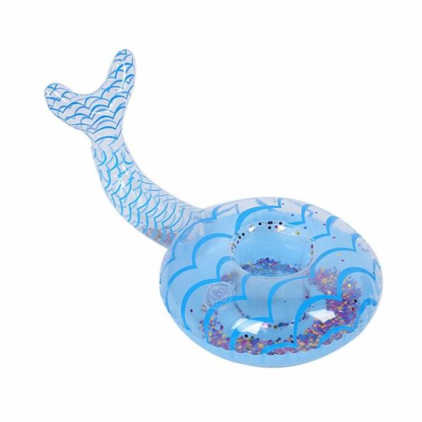 Water fun |   PVC Beverage Bottle Stand Holder Decoration Props Drink Holder for Swimming Pool