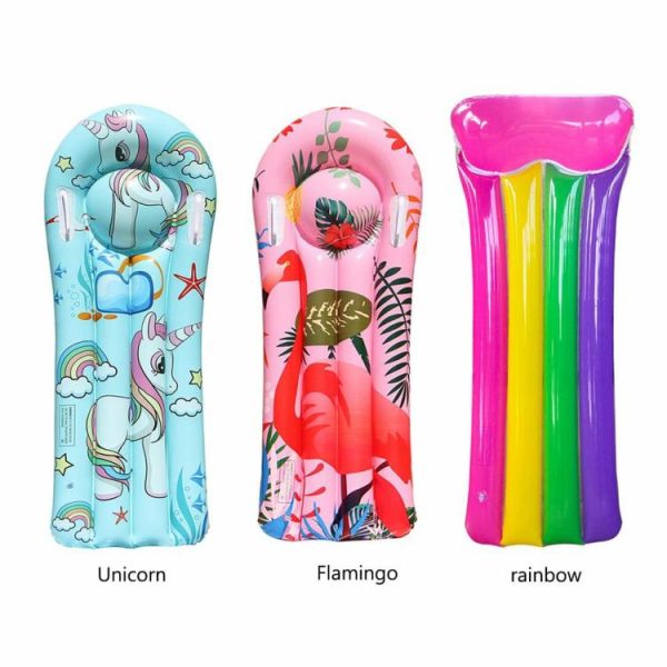 Water fun |   PVC Inflat Air Mattress Comfortable Water Floating Bed Swimming Pool Accessories