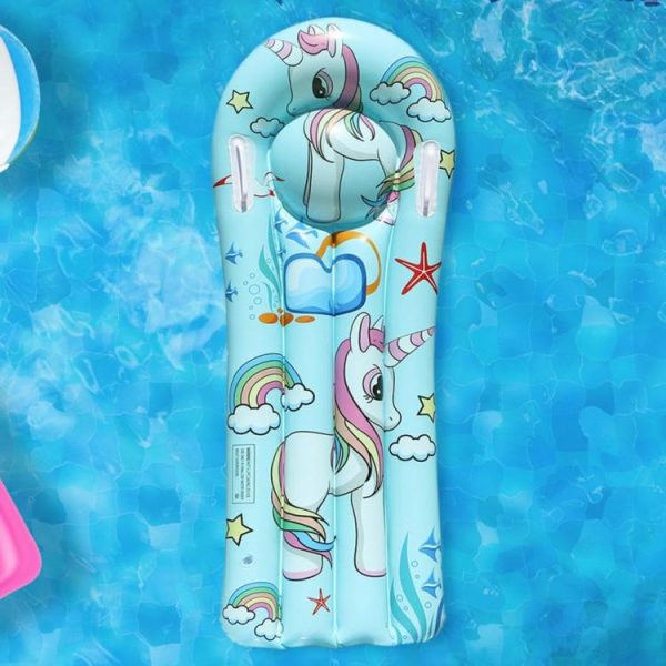 Water fun |   PVC Inflat Air Mattress Comfortable Water Floating Bed Swimming Pool Accessories