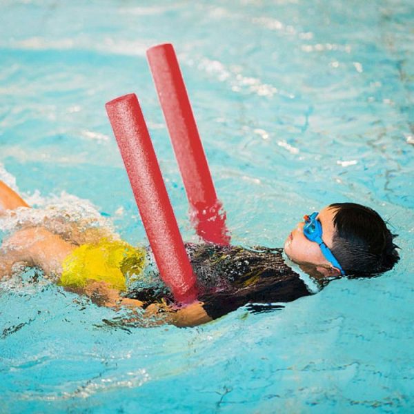 Water fun |   Solid Swimming Aid Foam Noodles Low Density & Strong Buoyancy Water Relax