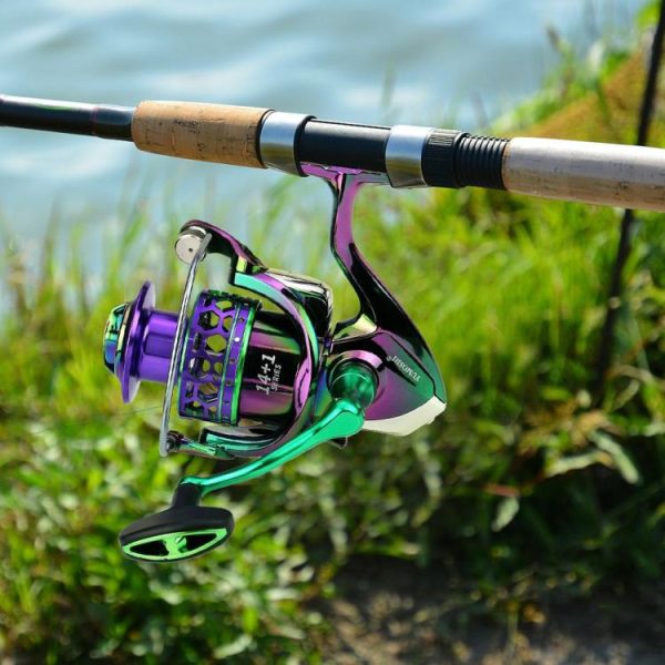 Fishing Gear |   5.1 1 Gear Ratio Baitcast Reel Colorful Baitcaster Reel for Freshwater Saltwater