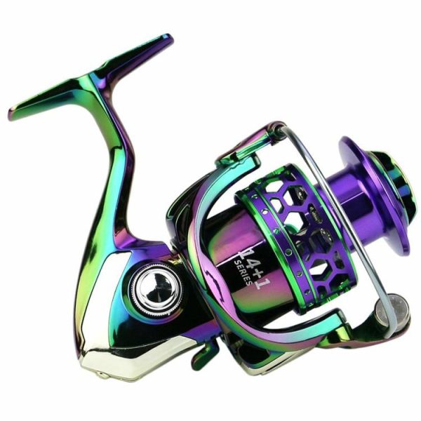 Fishing Gear |   5.1 1 Gear Ratio Baitcast Reel Colorful Baitcaster Reel for Freshwater Saltwater