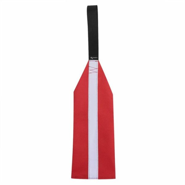 Canoeing |   Red Safety Flag Canoe Towing Warning Flag Fishing Boat Accessories