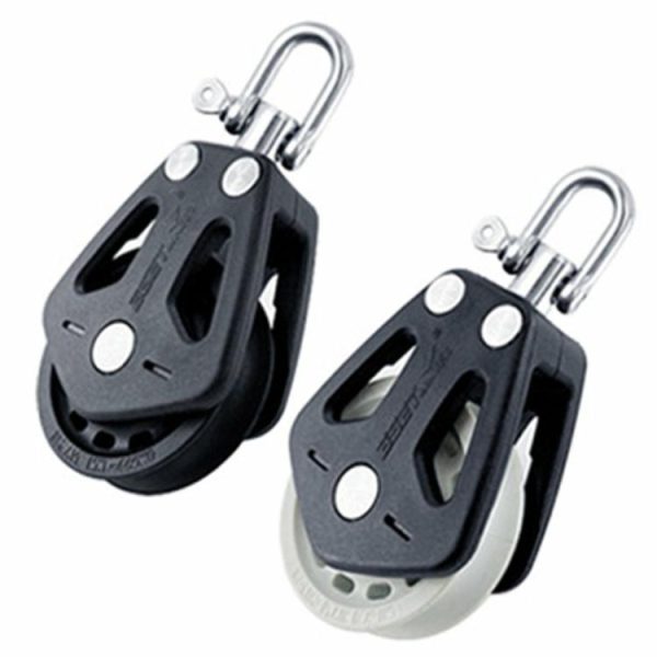 Canoeing |   Swivel Bearing Pulley High Load Universal Sheave Block Sailboat Accessories