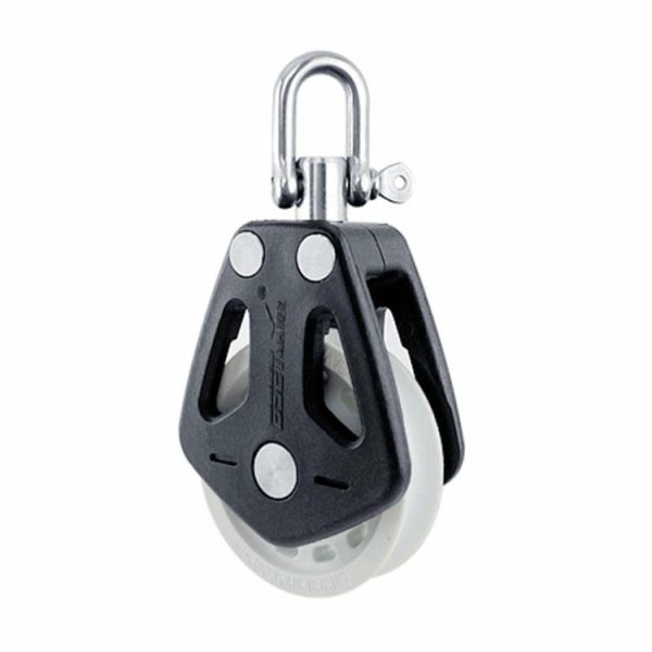 Canoeing |   Swivel Bearing Pulley High Load Universal Sheave Block Sailboat Accessories