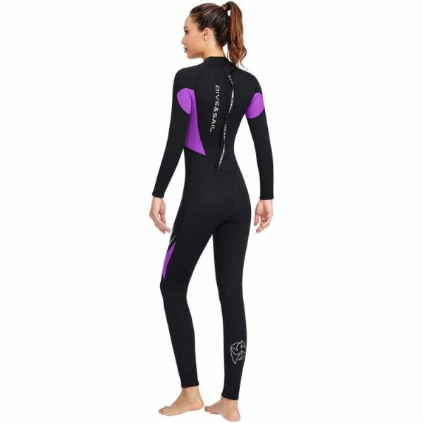 Diving |   3mm Neoprene Wetsuits Women Full Body Scuba Diving Suits for Water Sports