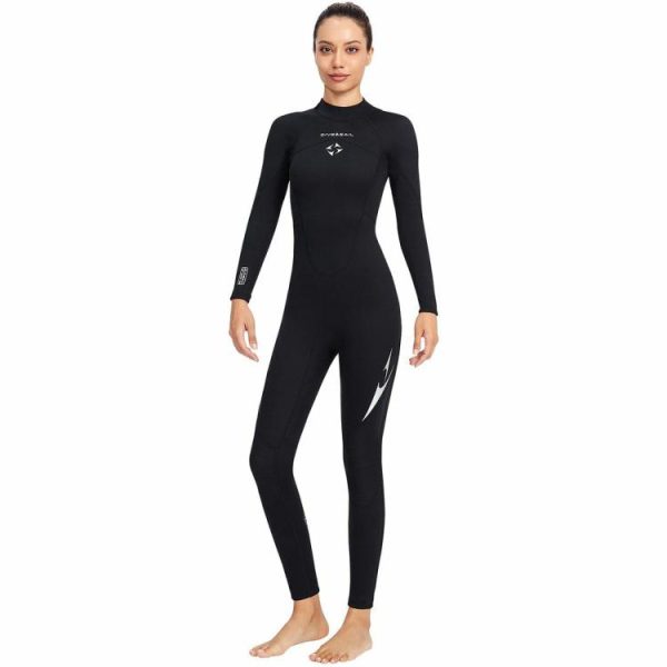 Diving |   3mm Neoprene Wetsuits Women Full Body Scuba Diving Suits for Water Sports