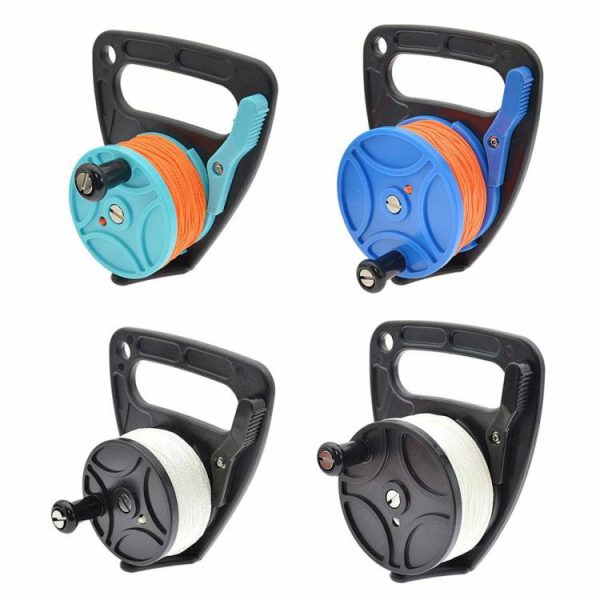 Diving |   Cave Reel with Handle Durable Nylon Weaving Smooth Rustproof Outdoor Accessories